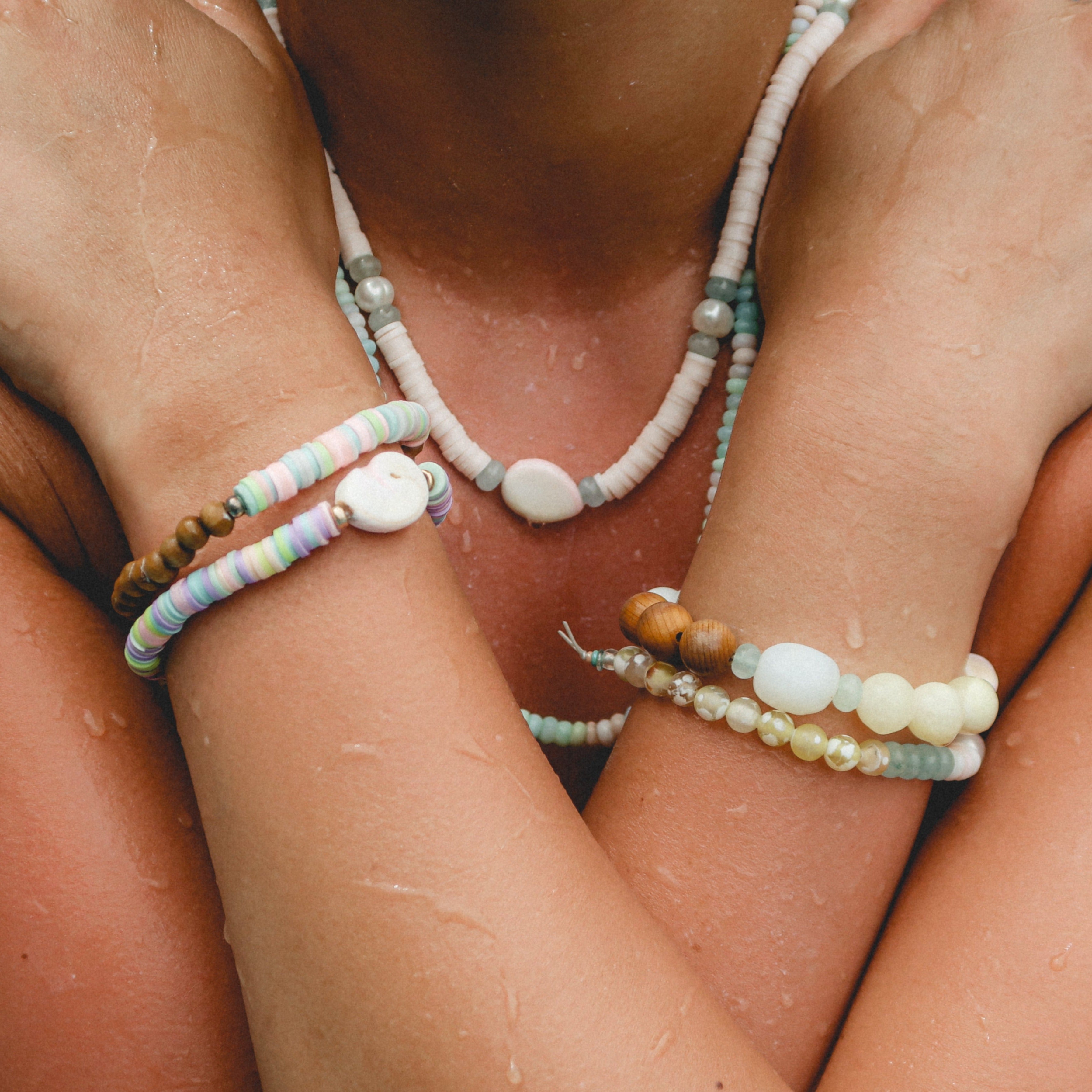The Pearl Variation Beach Necklace - Long – Les Mères