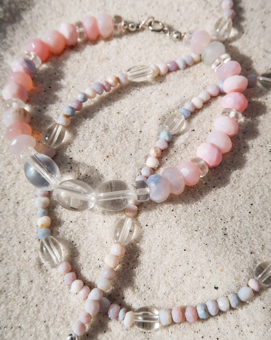 Dogwood Pink Opal Bracelet