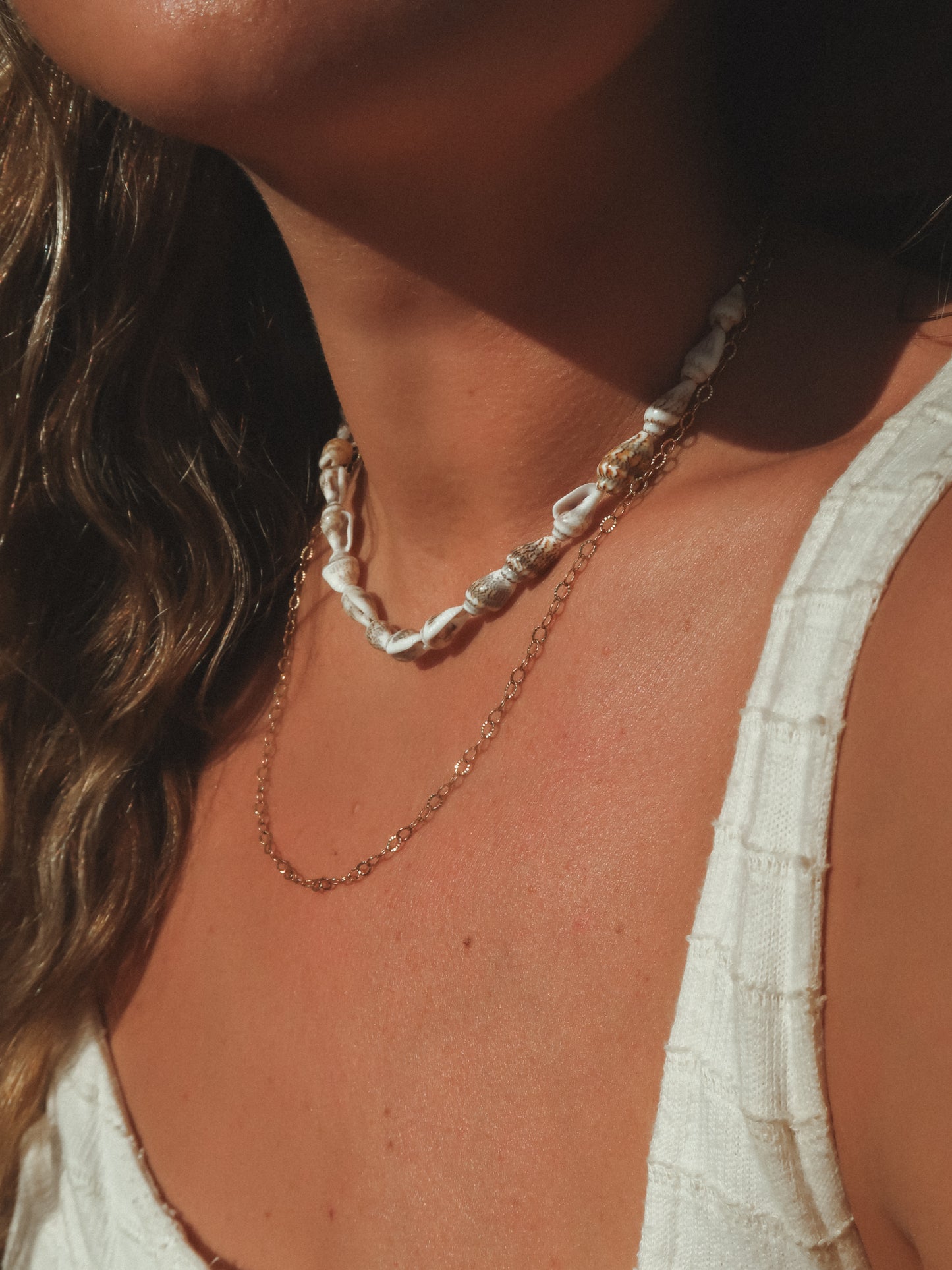 Half Moon Shell Necklace