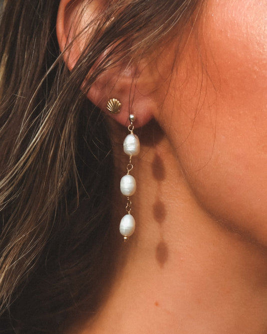 Playa Pearl Drop Earrings