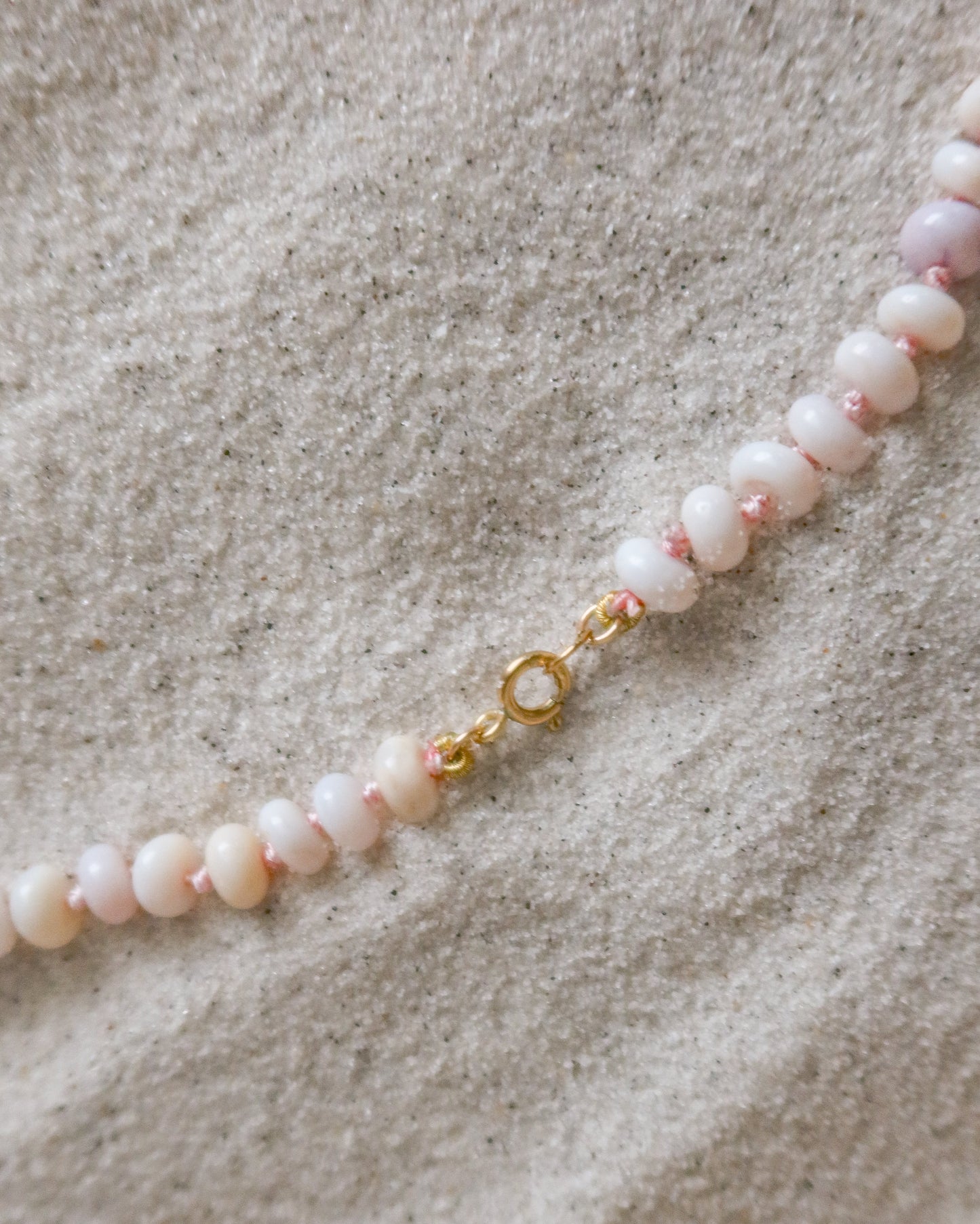 Berries & Cream Opal Necklace