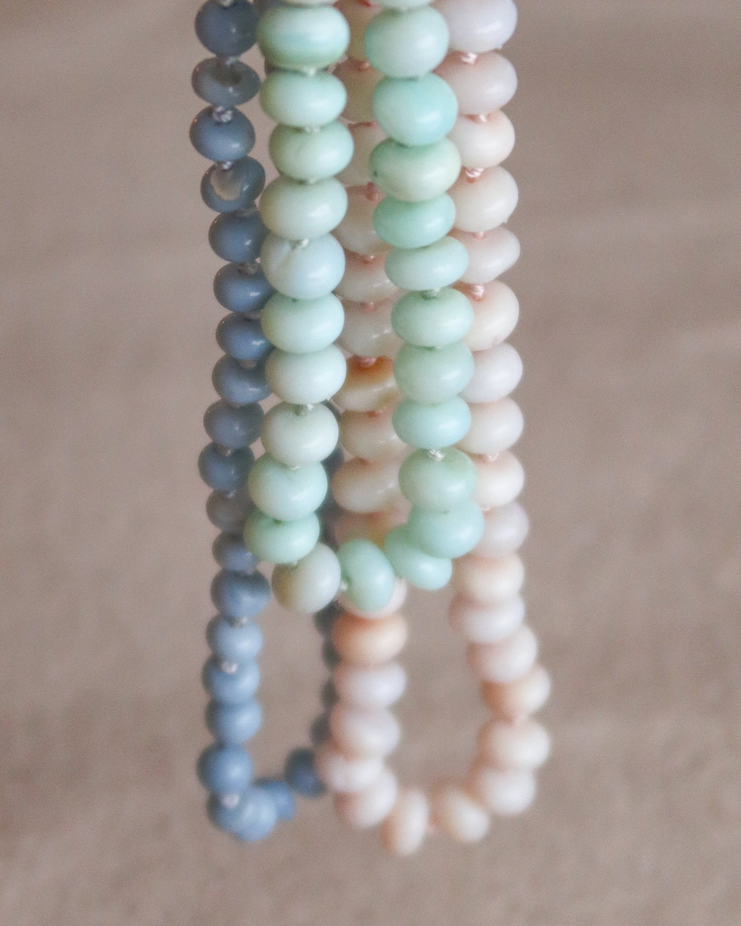 Mint Chip Opal Necklace