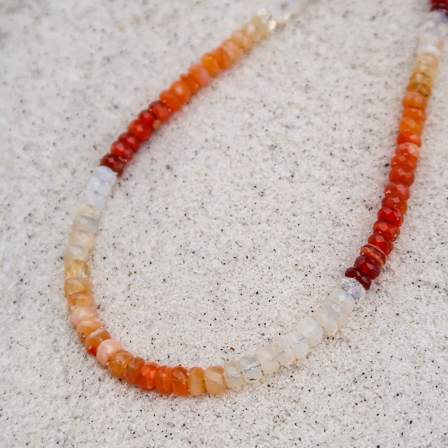 Sunshine Fire Opal Necklace